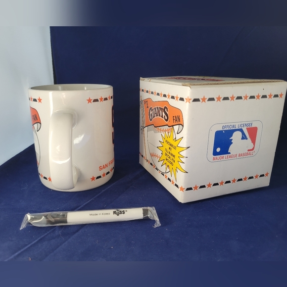 Vintage Russ San Francisco Giants Baseball Cup/Mug All Occasion Holiday/Kids - Picture 4 of 14